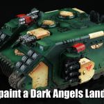 Dark Angels Land Raider